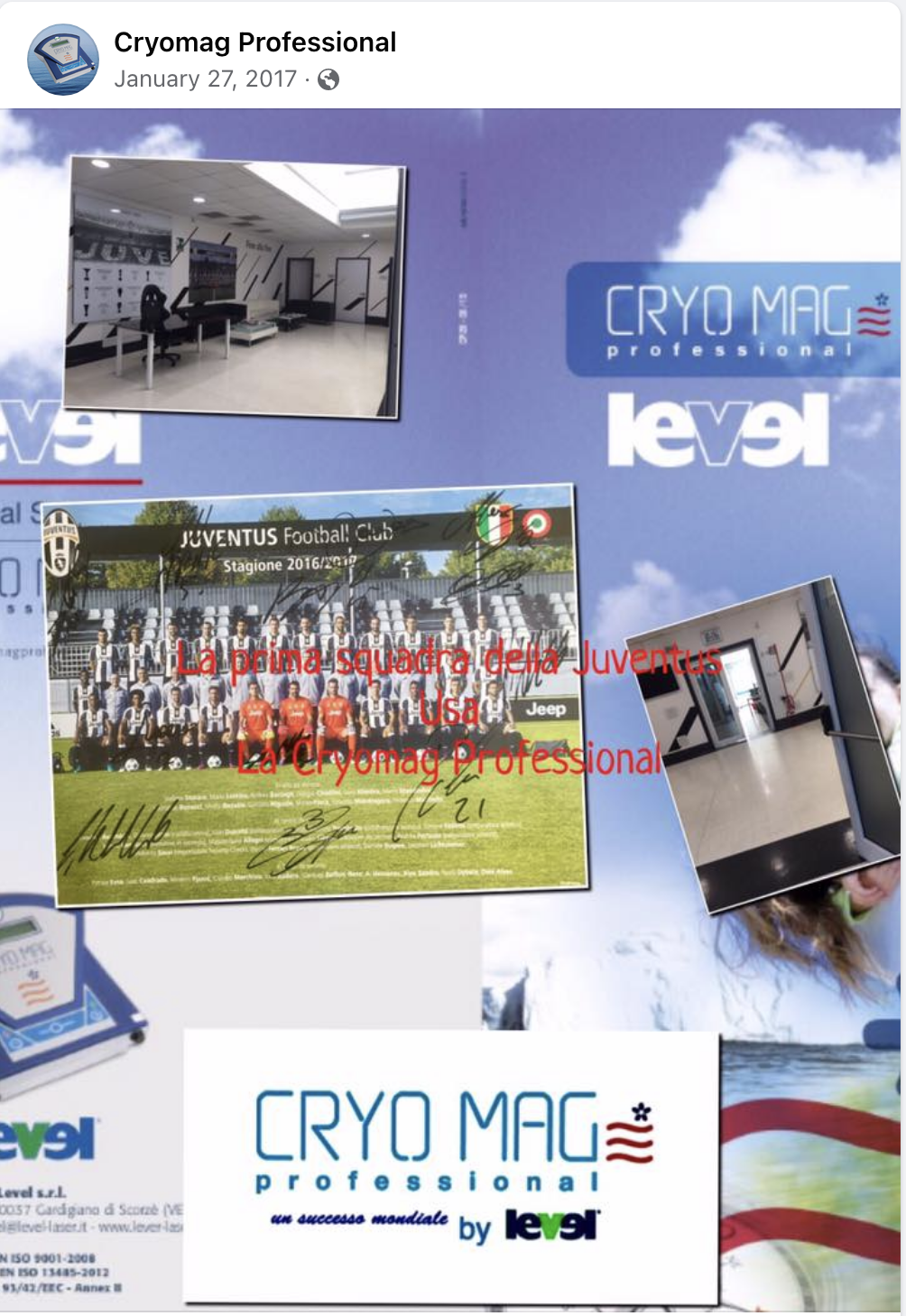 juventus usa cryomag